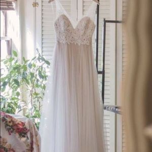 Never worn BHLDN bridal gown